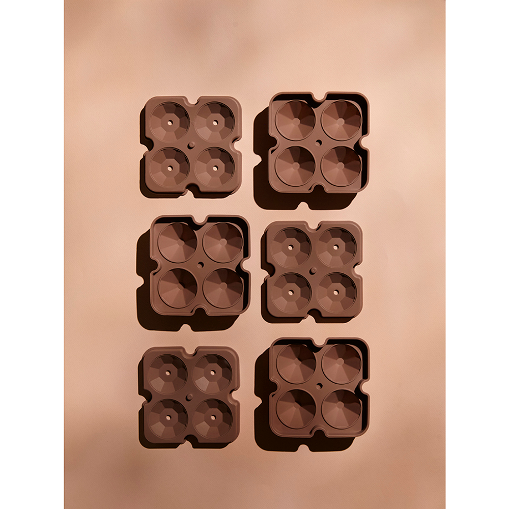 Форма для льда ice diamond, пепельно-розовая