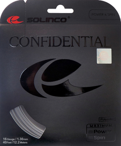Теннисные струны Solinco Confidential (12 m) - серый