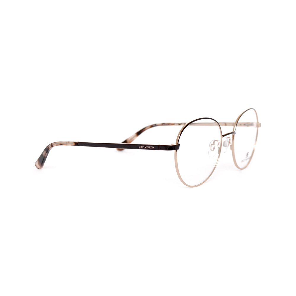 Оправа круглая Rico Mirado 286 Brown черная с золотом