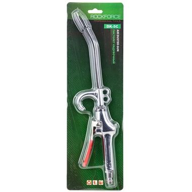 Пистолет обдувочный (L сопла-160мм),в блистере RockForce RF-DK-5C