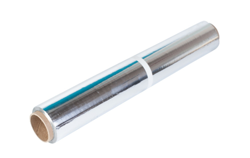 Фольга пищевая алюминиевая Запекан 9мкм 300мм 100м