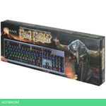 Клавиатура Oklick 970G Dark Knight черный/серебристый (499578)
