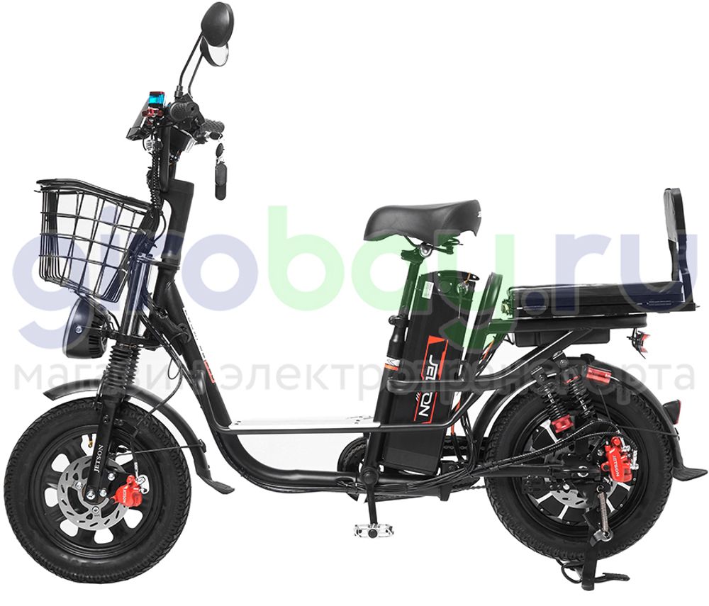 Электровелосипед Jetson Monster Pro Black 1200W (60V/30Ah) двойные амортизаторы фото №5