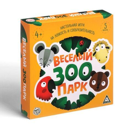 Настольная игра «Веселый зоопарк»