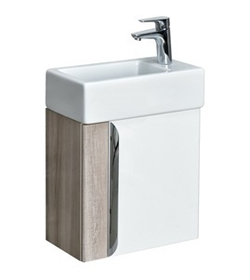 Тумба под раковину Акватон Вита подвесная 46, белый ясень