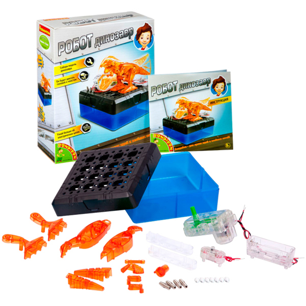 Французские опыты Науки с Буки Робот Динозавр