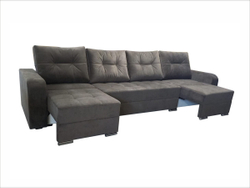 Диван евроугол "Консул 2" тик-так (трансформер) корсика 04