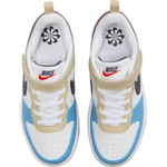 Детские кроссовки Nike Court Borough Low Recraft 'White Thunder Blue Light Crimson' DV5457-124