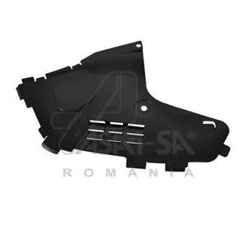 Защита бампера Renault Logan перед. лев. с/о до 2008 г. (Asam-SA)