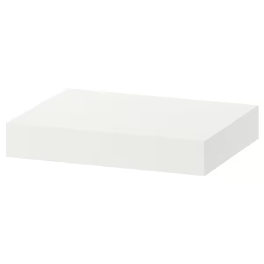 ЛАКК LACK Полка настенная, белая, 30x26 см