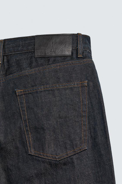 ZARA ДЖИНСЫ STRAIGHT FIT, МОРСКОЙ СИНИЙ