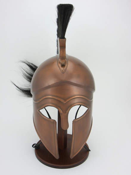 Nautical Шлем коринфский с черным плюмажем