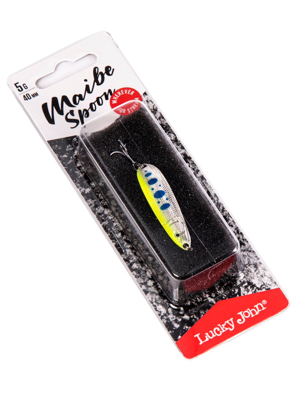 Блесна Lucky John Maibe Spoon 40 мм, 5 г, цвет 010