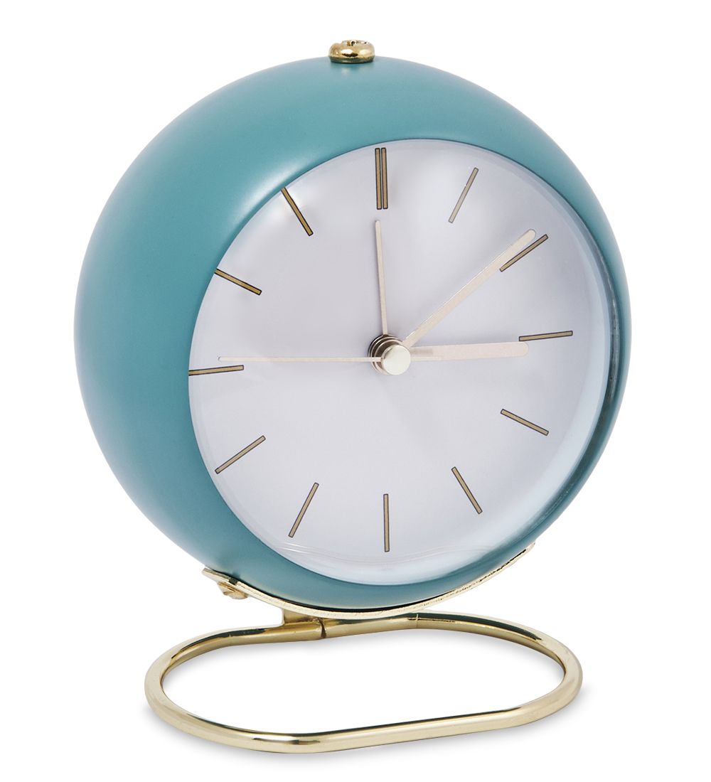 GAEM Art CL-71/2 Будильник «Шар» бирюзовый