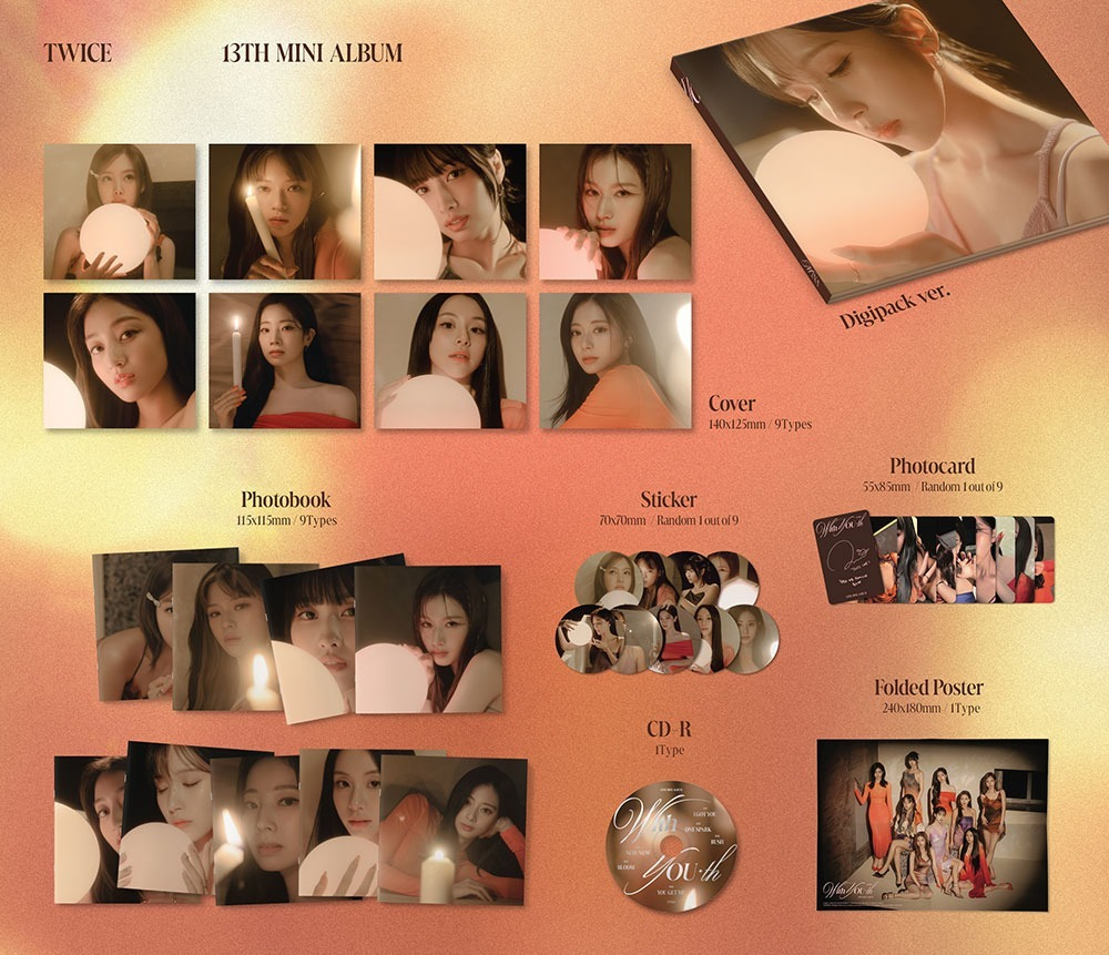 Альбом Twice - With YOU-th (Digipack ver.)