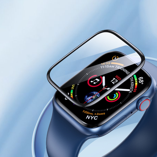 Защитная пленка (2шт.) от Dux Ducis для смарт часов Apple Watch Series 4, 5, 6 и SE размер 40мм, серия Pmma Screen Protector