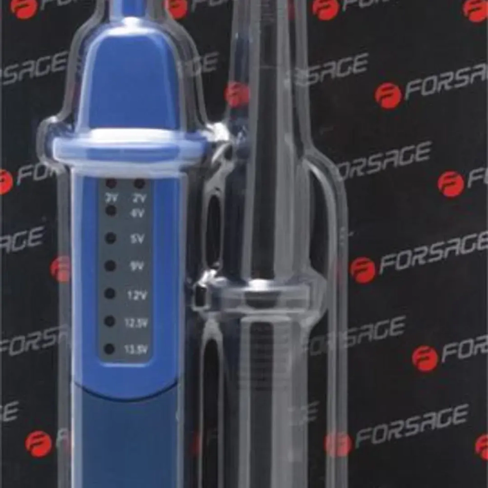 Тестер состояния аккумуляторной батареи, в блистере Forsage F-04D2007