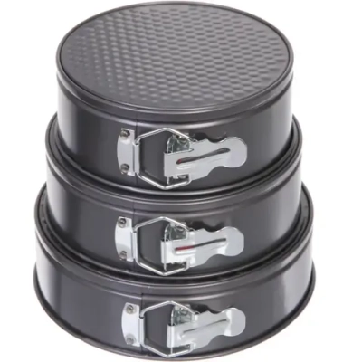 Набор из 3-х форм для выпечки раскладных, 22*7см, 24*7см, 26*7см