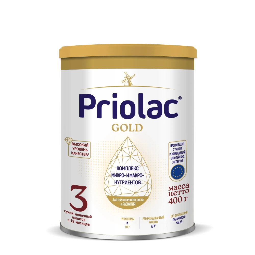 Смесь Priolac Gold 3 400г