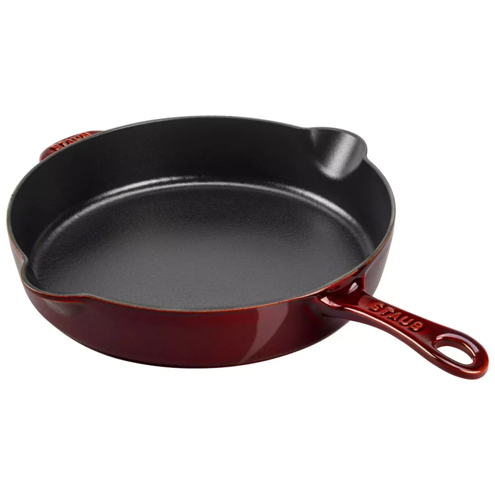 STAUB - Сковорода чугунная 28см гренадин (2 сорт) / артикул   40506-561-5  / GTIN 3272340043772