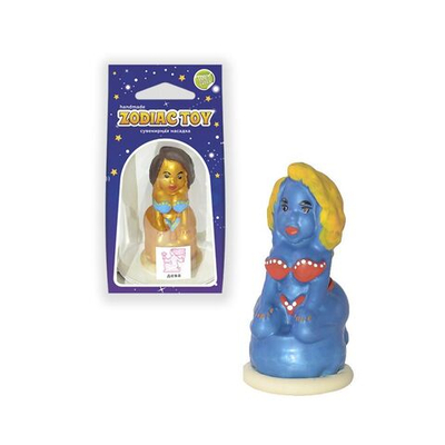 Сувенирный латексный презерватив Дева (Цвет: разноцветный)