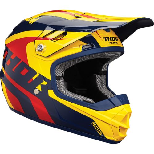 Ricochet Youth Helmet / Детский / Желто-красный