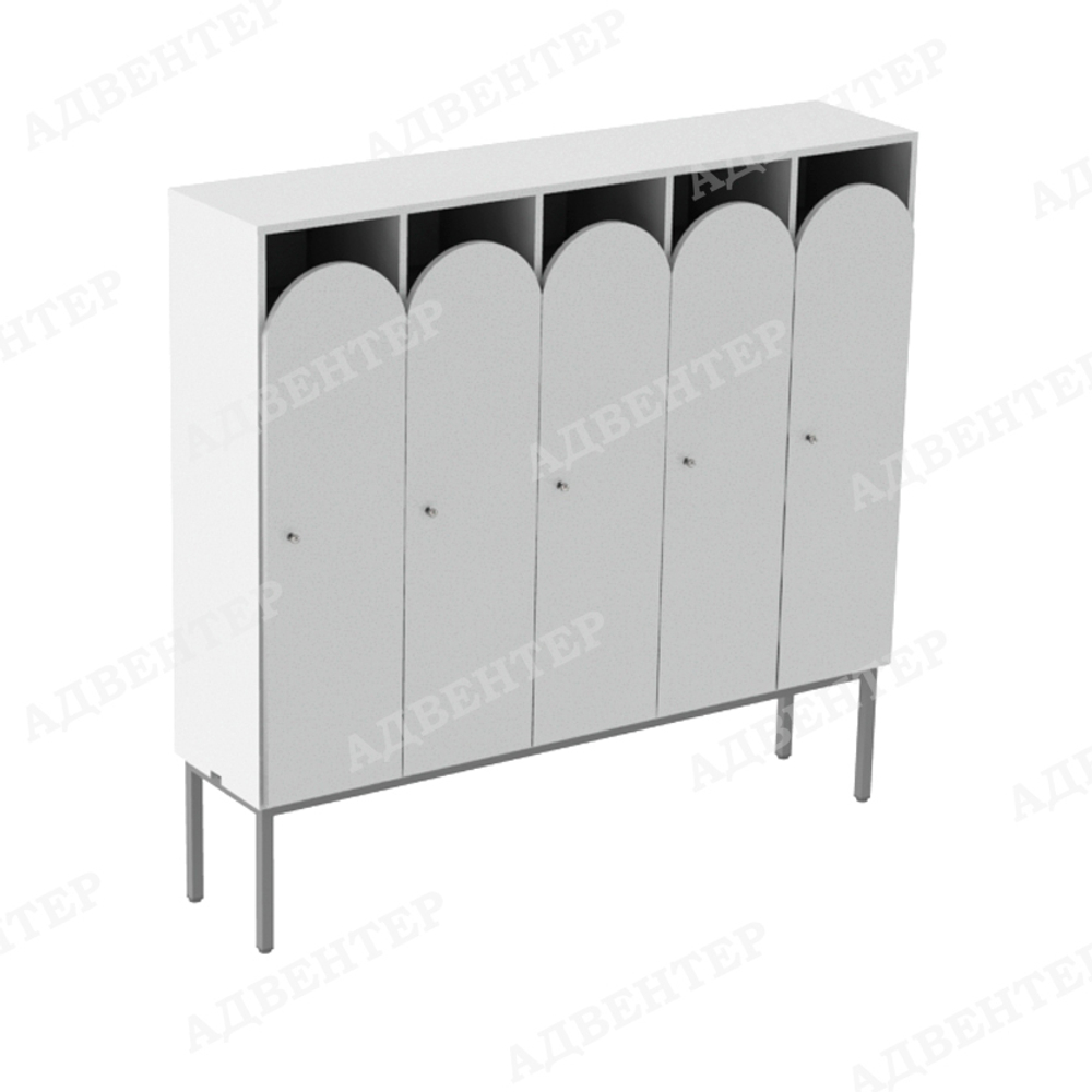 Шкаф детский для одежды 5 СЕКЦИЙ