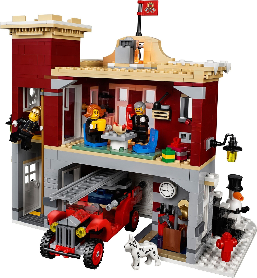 Конструктор LEGO 10263 Пожарная часть в зимней деревне
