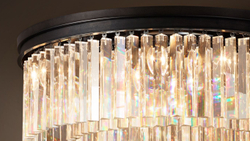 Потолочный светильник Odeon 10B/P black/clear