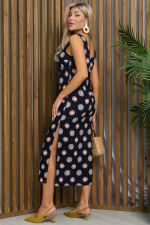Сарафан Весенний шарм (синий/круги) П13381-10М LT Collection