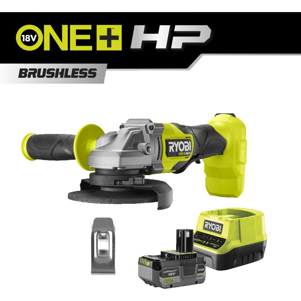 Бесщеточная углошлифмашина RAG18X-1x40SJ Ryobi 18В 5133005707