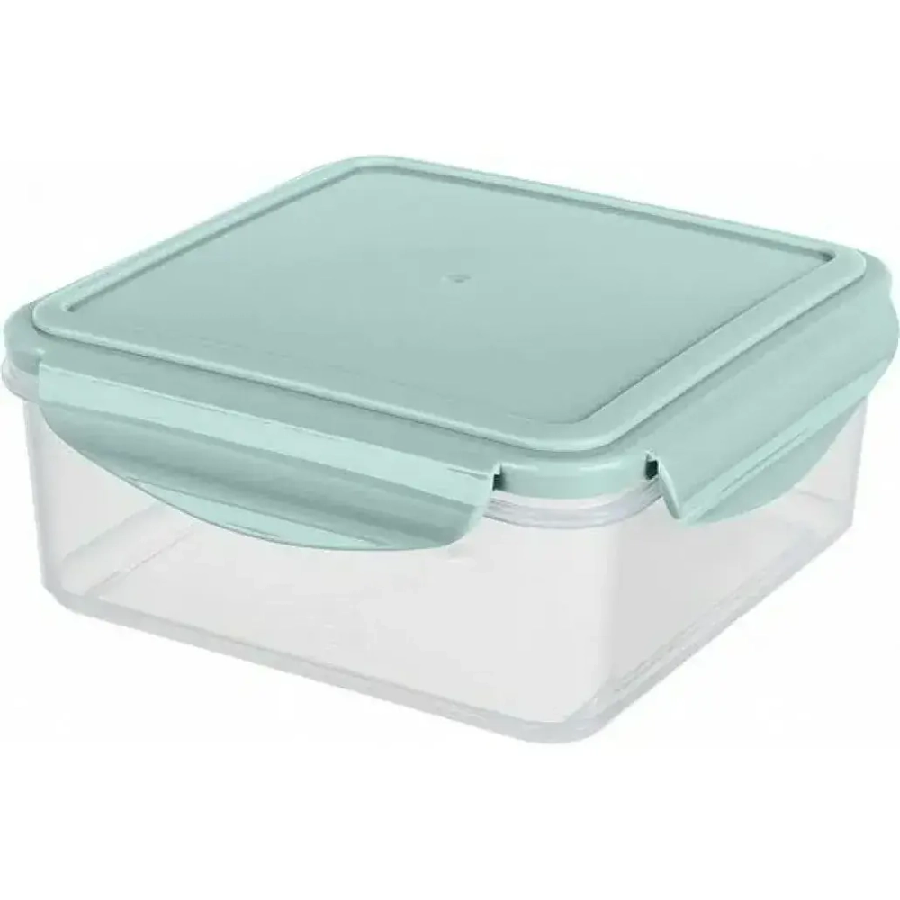 КОНТЕЙНЕР ДЛЯ ПРОДУКТОВ ГЕРМЕТИЧНЫЙ SMART LOCK КВАДРАТНЫЙ 1,0Л (Зеленый)