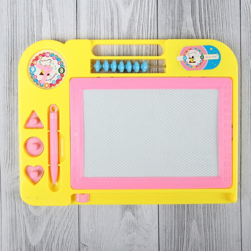 Доска магнитная со счетами, черная крошка, цвета МИКС 291041