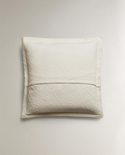 Zara Home наволочка декоративная из хлопка, бежевый · 1162/007