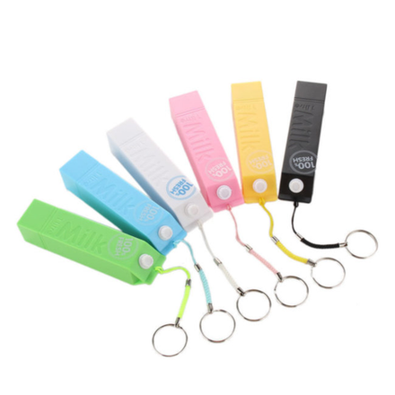 Доп. аккумулятор Powerbank "Молочный пакет" 2600 mAh