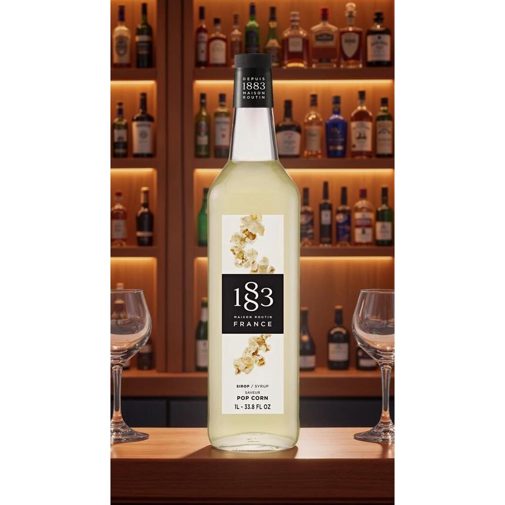 Сироп Попкорн 1л 1883 Maison Routin