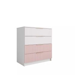 Комод «Лавис» КМД 800.1 (белый/белый софт), ЛДСП/МДФ, ДСВ Мебель