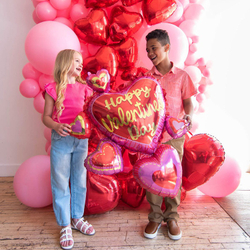 Композиция "Ажурные сердечки Happy Valentines Day"