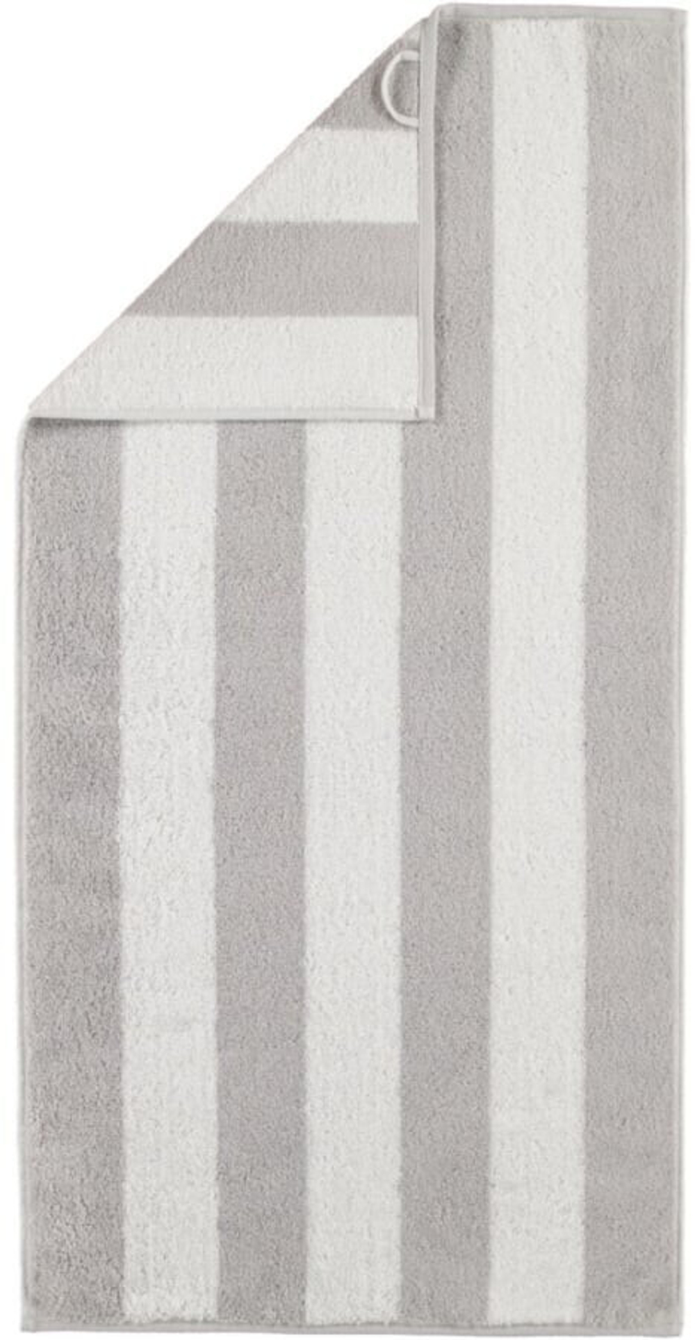 Полотенце 50х100 Cawo Zoom 120 76 серо-белая полоска