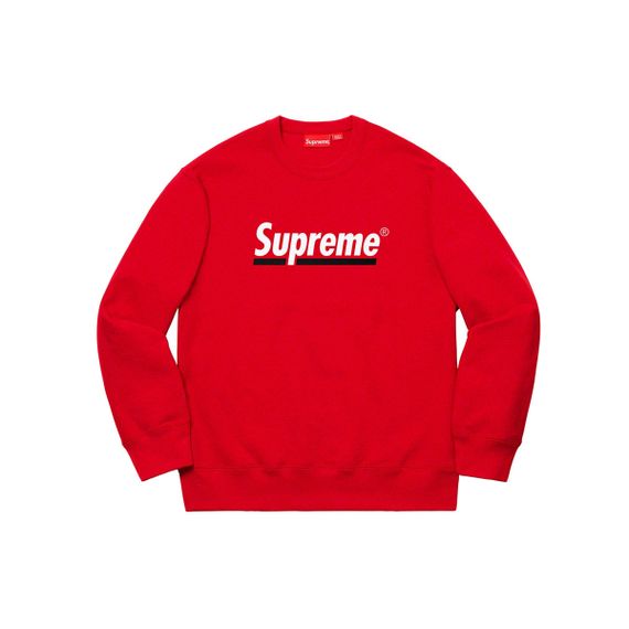 Supreme SS20 Week 2 Underline Crewneck logo