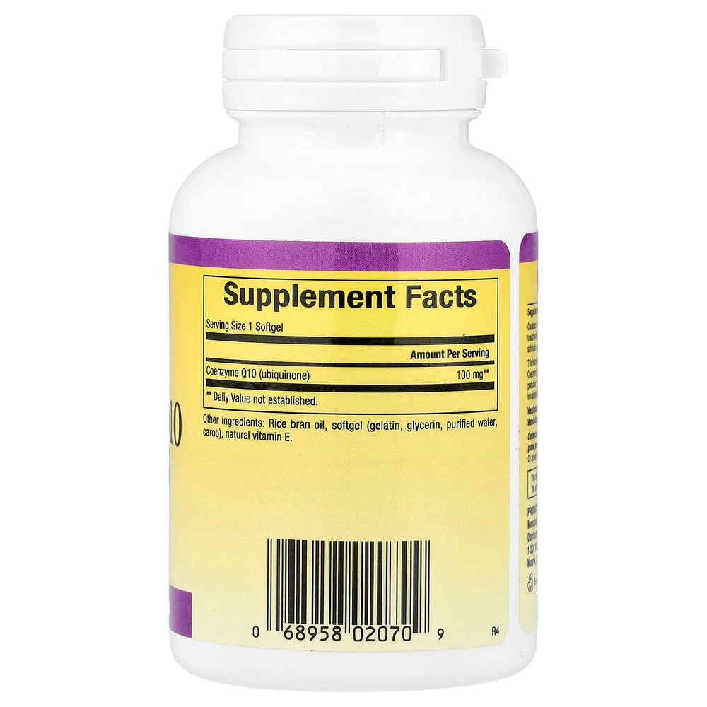 Natural Factors, коэнзим Q10, 100 мг, 30 капсул