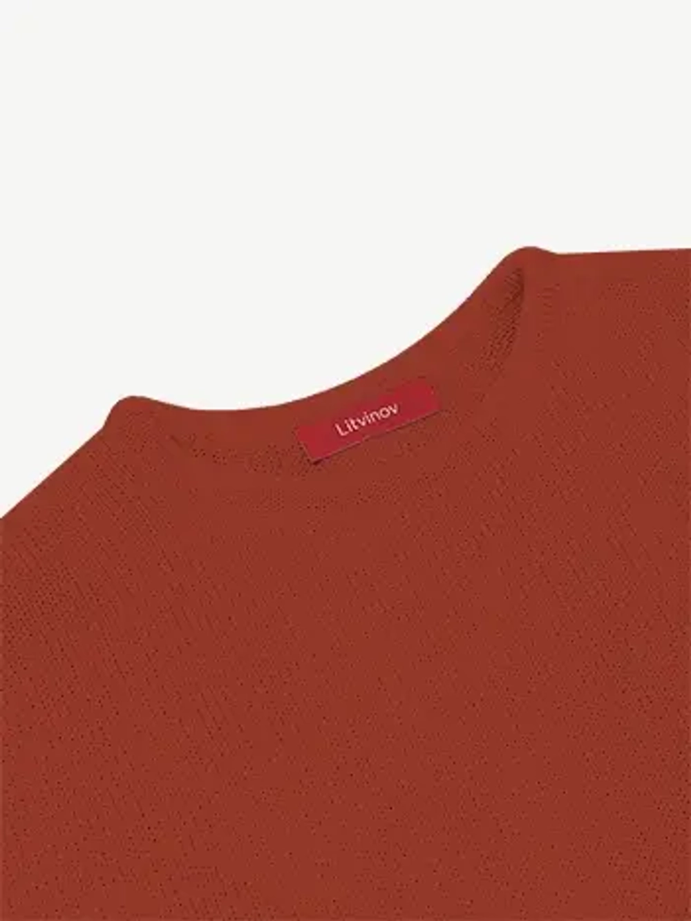 Джемпер оверсайз из хлопка