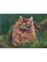 Картина маслом Гудвин Нырков (без рамы)