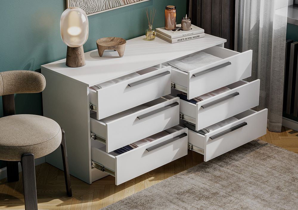 Комод Берген КМ-1200 (белое дерево/ белое дерево), Интерьер Центр, г. Пенза