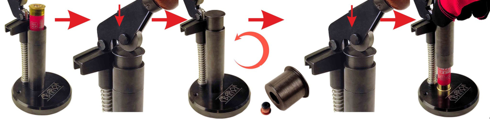 simpl Shotshell reloading press 12 gauge (70-76)