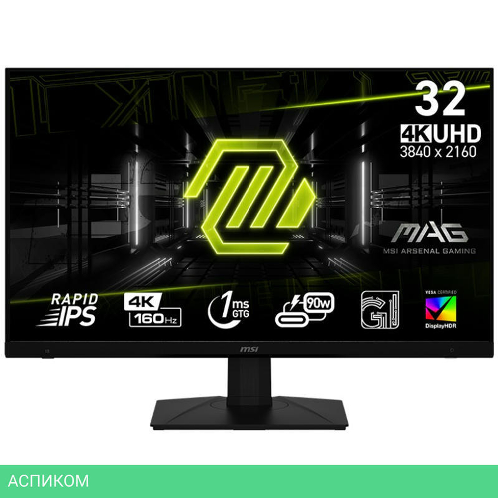 Монитор MSI Mag 322UPF черный (9S6-3DC79T-014)