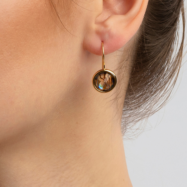 Серьги Possebon Abalone A9002.14 M/G