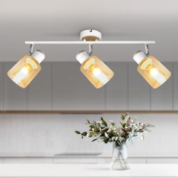 Светильник настенно-потолочный спот Rivoli Jamilly 7057-703 3 х Е27 40 Вт поворотный | Rivoli