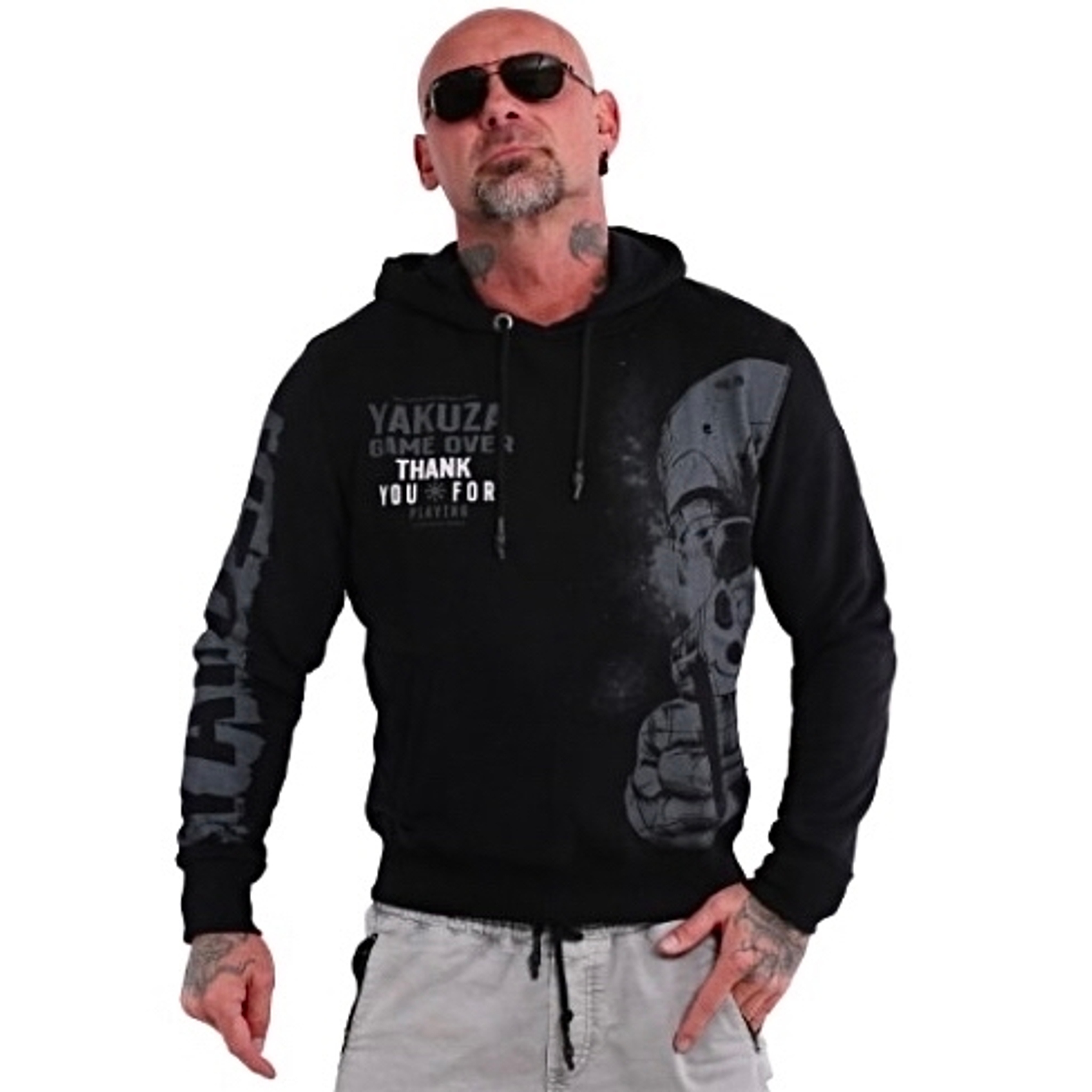 Толстовка YAKUZA Hating Clown Hoodie Black