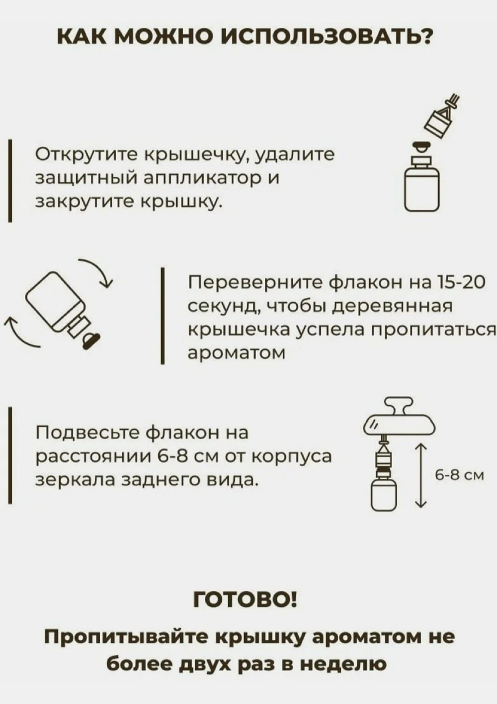 Ароматизатор в машину Bleu 12мл
